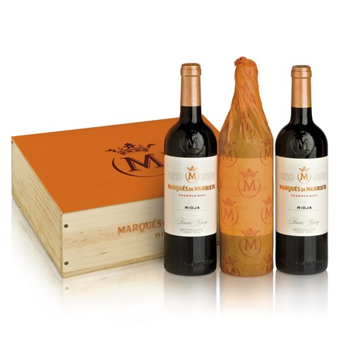 Marques de Murrieta Reserva Rioja Three Bottle Wooden case 3 x 75cl